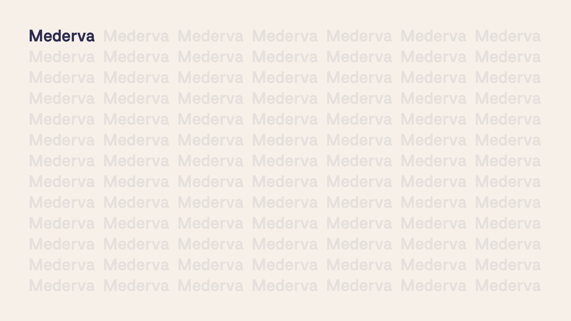 Mederva wallpaper — light