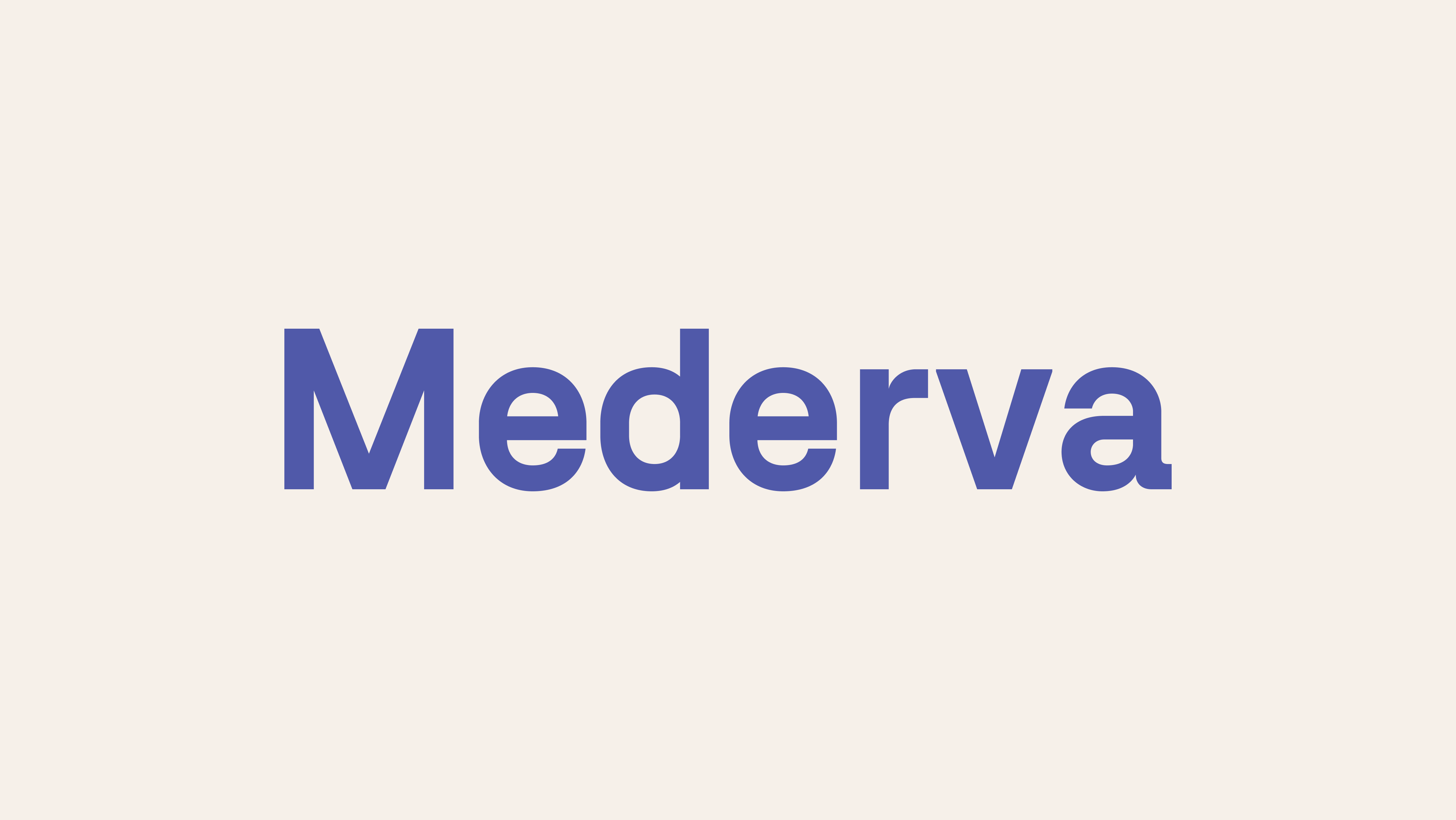 Mederva logo — light